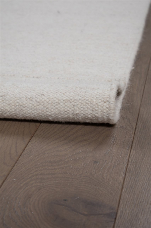 Covor rustic din lana alb|Covoare naturale premium [1]