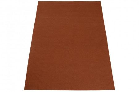 Covor rustic din lana teracota|Covoare naturale premium [2]
