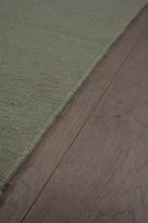 Covor rustic din lana verde|Covoare naturale premium [4]