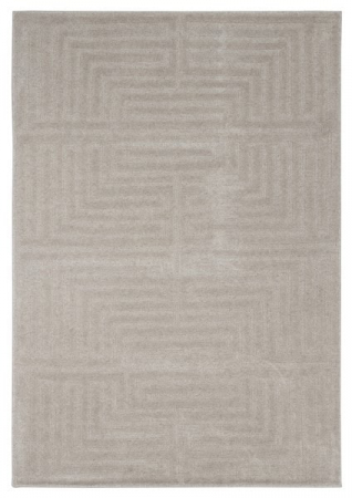 Textile - Covor modern geometric bej|Covoare naturale premium