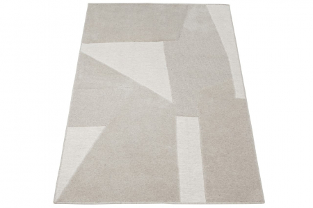 Covor modern geometric bej|Covoare moderne premium [1]
