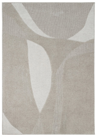 Textile - Covor modern distinctiv bej|Covoare naturale premium