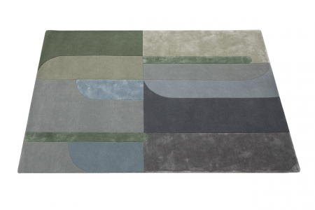 Covor modern distinctiv verde|Covoare moderne premium [2]