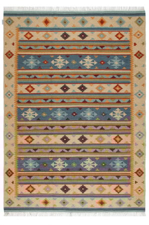 Textile - Covor kilim traditional multicolor|Covoare etnice premium