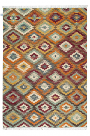 Textile - Covor kilim traditional multicolor|Covoare etnice premium