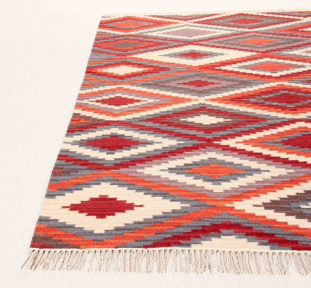 Covor Kilim Gashgai rosu|Covoare traditionale din lana [2]