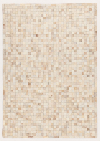 Textile - Covor modern din piele patchwork|Covoare din piele premium