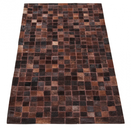 Covor modern din piele patchwork|Covoare din piele premium [5]