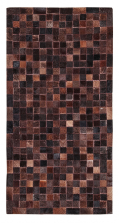 Textile - Covor modern din piele patchwork|Covoare din piele premium