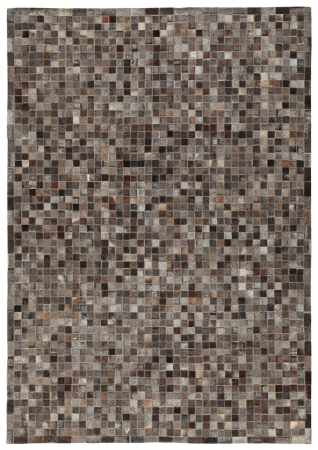 Textile - Covor modern din piele patchwork|Covoare din piele premium