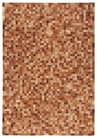 Textile - Covor modern din piele patchwork|Covoare din piele premium