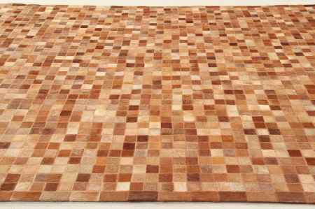 Covor modern din piele patchwork|Covoare din piele premium [2]