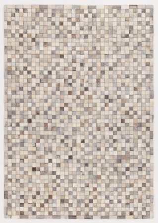 Textile - Covor modern din piele patchwork|Covoare din piele premium