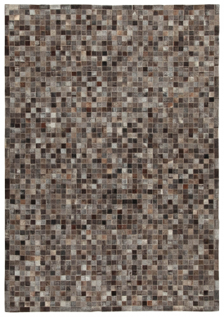 Textile - Covor modern din piele patchwork|Covoare din piele premium
