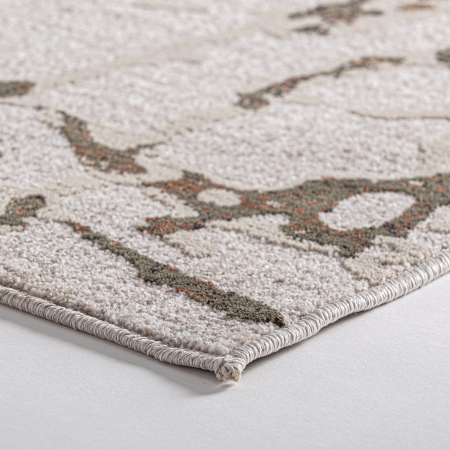 Covorul din poliester in tonuri neutre pentru dining si living Usune 290x200x1 cm [1]