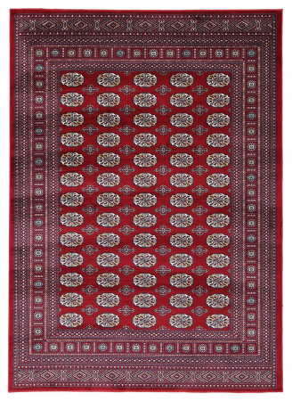Textile - Covor traditional arabesc rosu|Covoare orientale premium