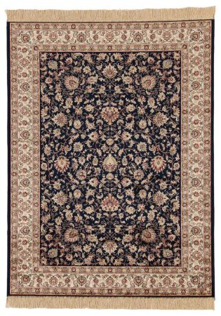 Textile - Covor oriental bleumarin|Covoare din viscoza