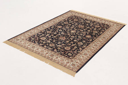 Covor oriental bleumarin|Covoare din viscoza [3]