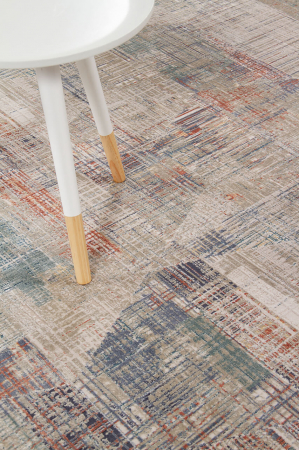 Covor modern tridimensional crem-gri|Covoare contemporane premium [5]