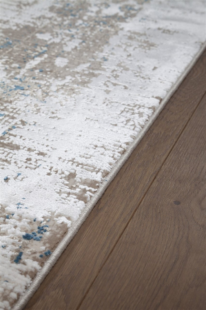 Covor modern minimalist crem teracota|Covoare elegante premium [3]