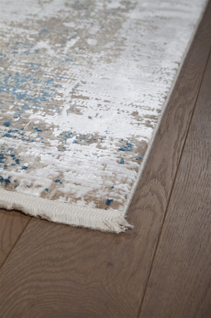 Covor modern minimalist crem teracota|Covoare elegante premium [4]