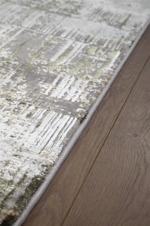 Covor modern minimalist crem verde|Covoare elegante premium [4]