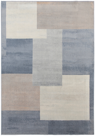 Textile - Covor gri albastru pentru living|Covoare moderne elegante