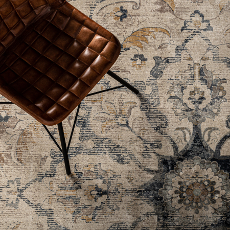 Covor vascoza albastru clasic|Covoare serene confort [3]