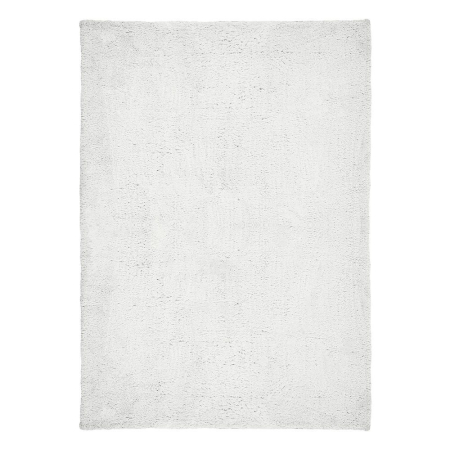 Covoare in Stil Japandi - Covor dreptunghiular alb cu textură moale Soft 200x300 cm