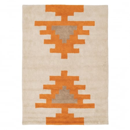 Covoare - Covor dreptunghiular bumbac Azteca 160x120|Covoare elegante pentru amenajari moderne