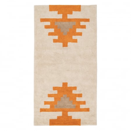 Covoare - Covor dreptunghiular bumbac Azteca 175x90|Covoare moderne pentru decor contemporan