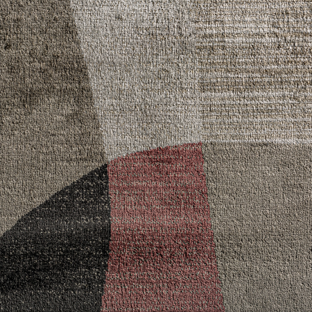 Covor dreptunghiular bej cu design abstract organic – fluiditate vizuală și rafinament [2]