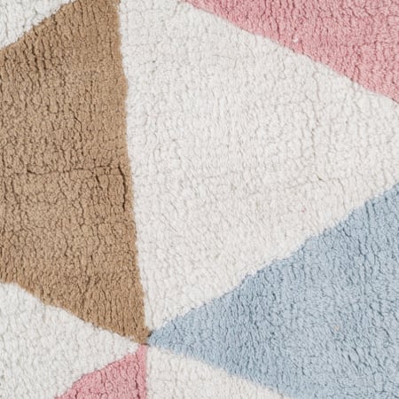 Covor dreptunghiular bumbac geometric|Covoare elegante pentru interioare stilate [2]