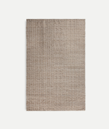 Covoare - Covor iută bumbac maro ALIENA – titlu imagine principală