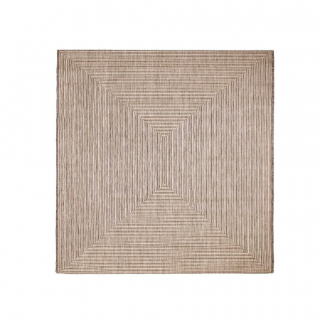 Covoare exterior - Covor Quadro maro patrat 300x300 cm