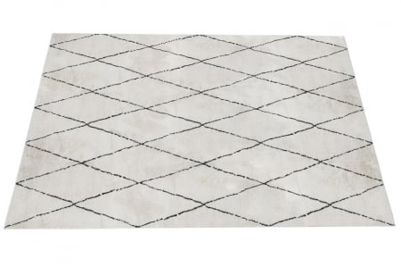 Covor modern geometric alb|Covoare moderne premium [2]