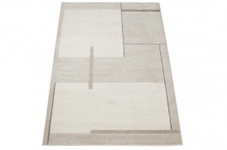 Covor modern geometric bej ivory|Covoare moderne premium [2]