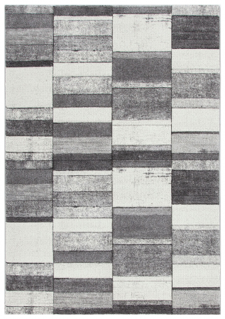 Covoare - Covor modern geometric gri alb|Covoare moderne premium