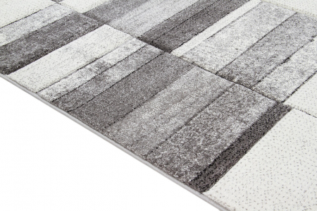 Covor modern geometric gri alb|Covoare moderne premium [4]