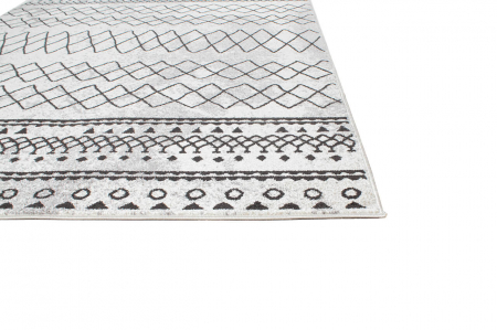 Covor geometric gri modern|Covoare contemporane design [2]