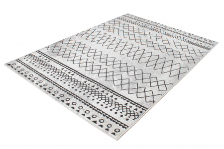 Covor geometric gri modern|Covoare contemporane design [1]