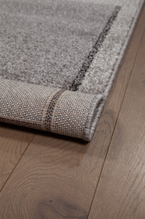 Covor modern geometric gri rosu|Covoare moderne premium [6]