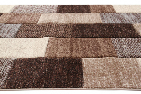 Traversa geometrica Ray maro-bej|Covoare moderne pentru hol [2]