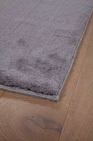 Covor modern minimalist gri inchis|Covoare pufoase premium [3]