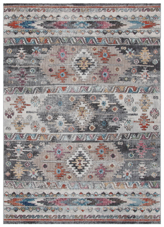 Covoare exterior - Covor clasic oriental argintiu|Covoare versatile premium