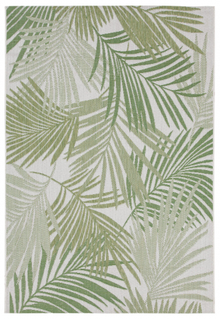 Covoare exterior - Covor modern exotic verde|Covoare versatile premium