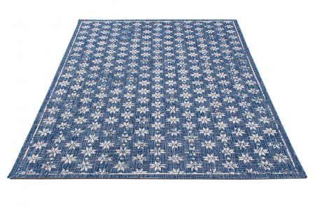 Covor modern marin albastru|Covoare versatile premium [1]