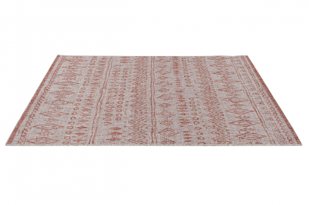 Covor etnic modern teracota|Covoare versatile premium [3]