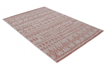 Covor etnic modern teracota|Covoare versatile premium [2]