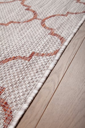 Covor rustic modern teracota|Covoare versatile premium [2]